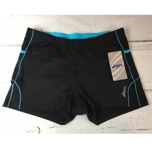 NWT Asics Sports Pure Compression Shorts Stretch